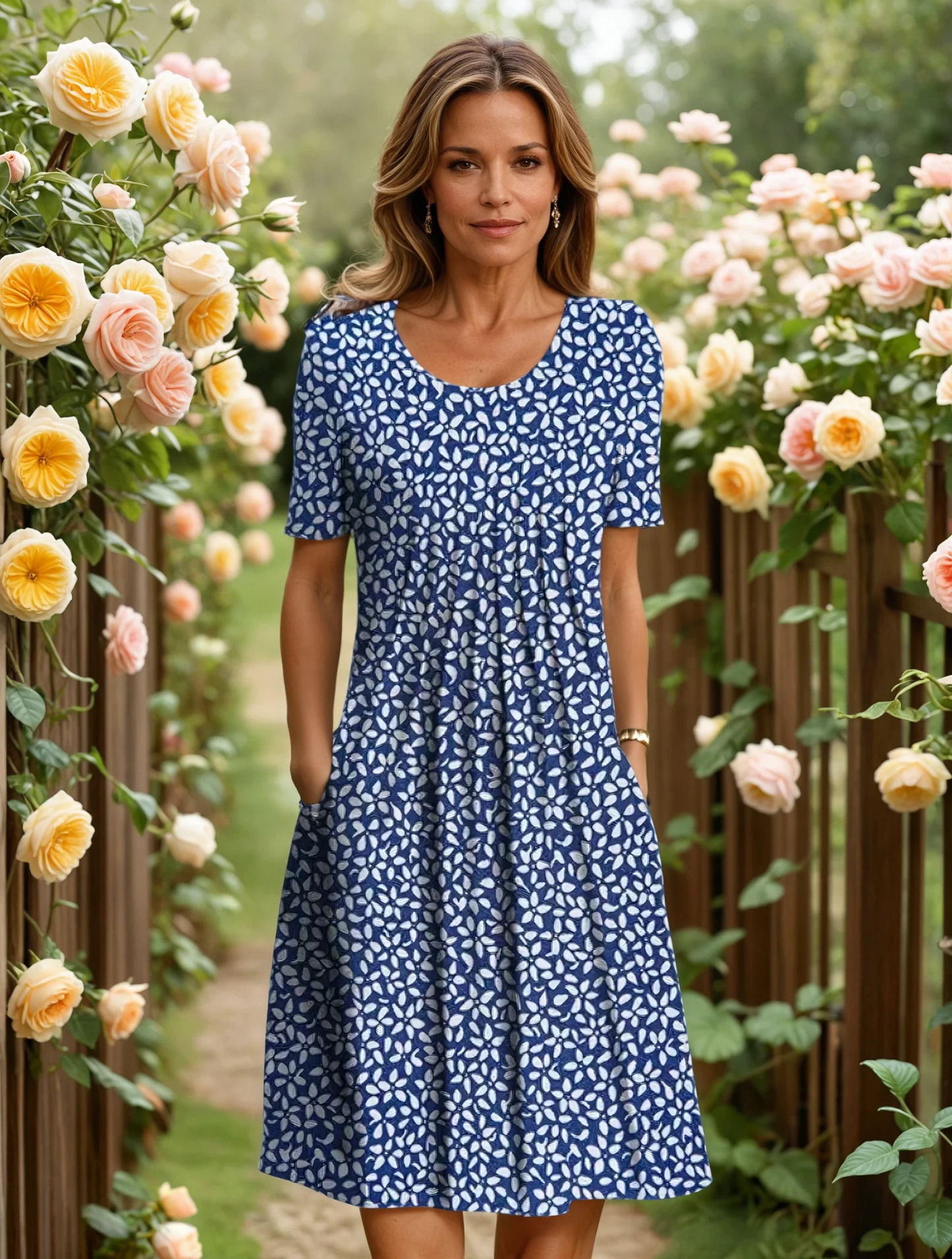 MARGA | Vestido Elegante que Cubre el Vientre
