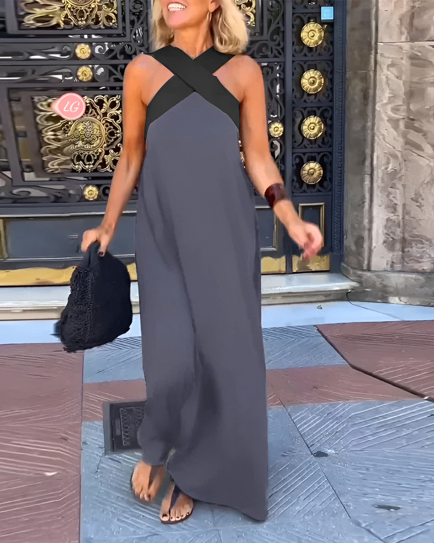 CRUZ | Vestido Corto Cruzado de Mujer