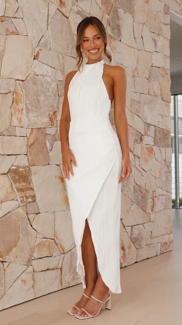 ELORA | Vestido Plisado Elegante