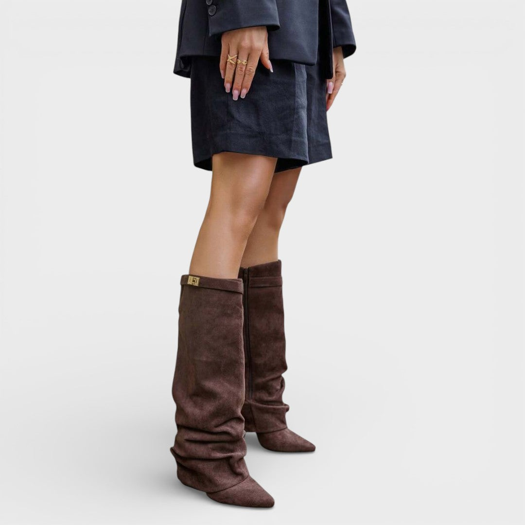 Botas Altas Puntera Fina – Elegancia y Estilo para Mujer