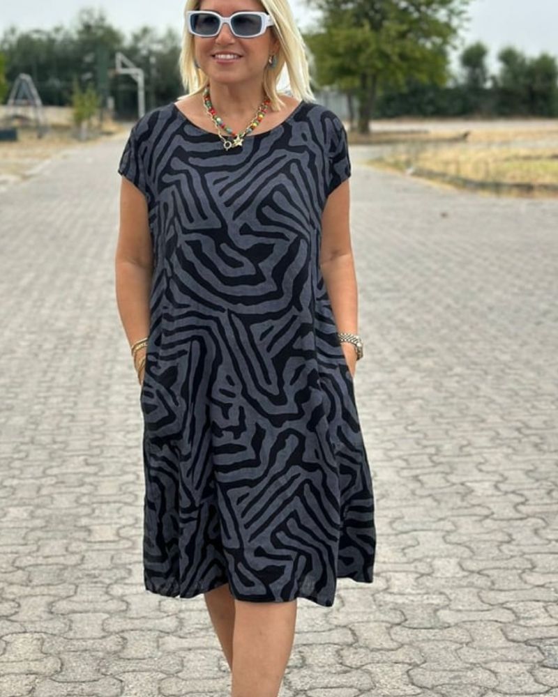 AMARA | Vestido de Verano con Estampado