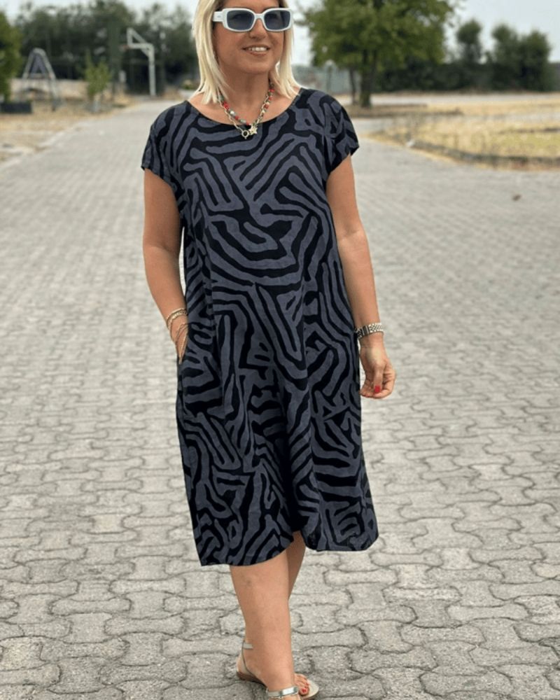 AMARA | Vestido de Verano con Estampado