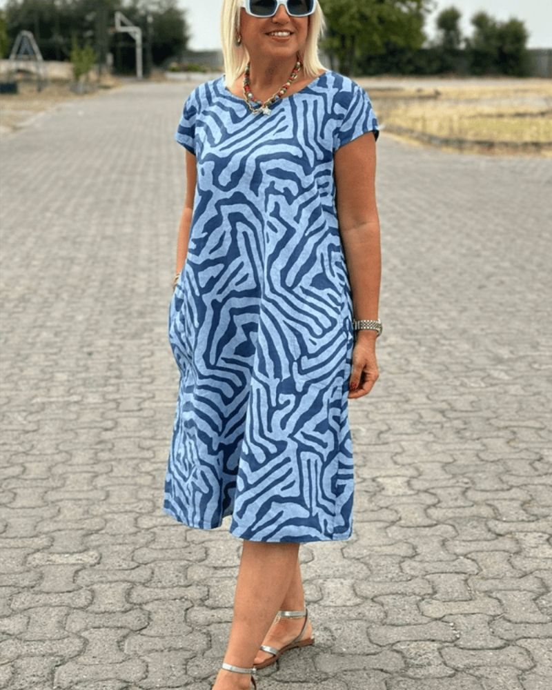 AMARA | Vestido de Verano con Estampado
