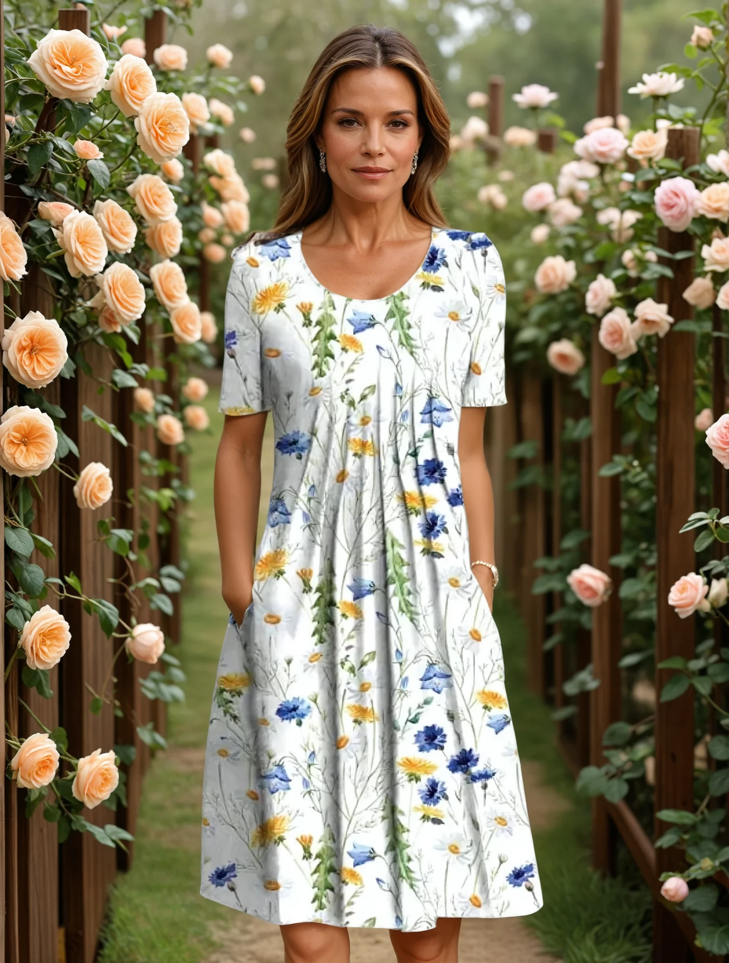 MARGA | Vestido Elegante que Cubre el Vientre