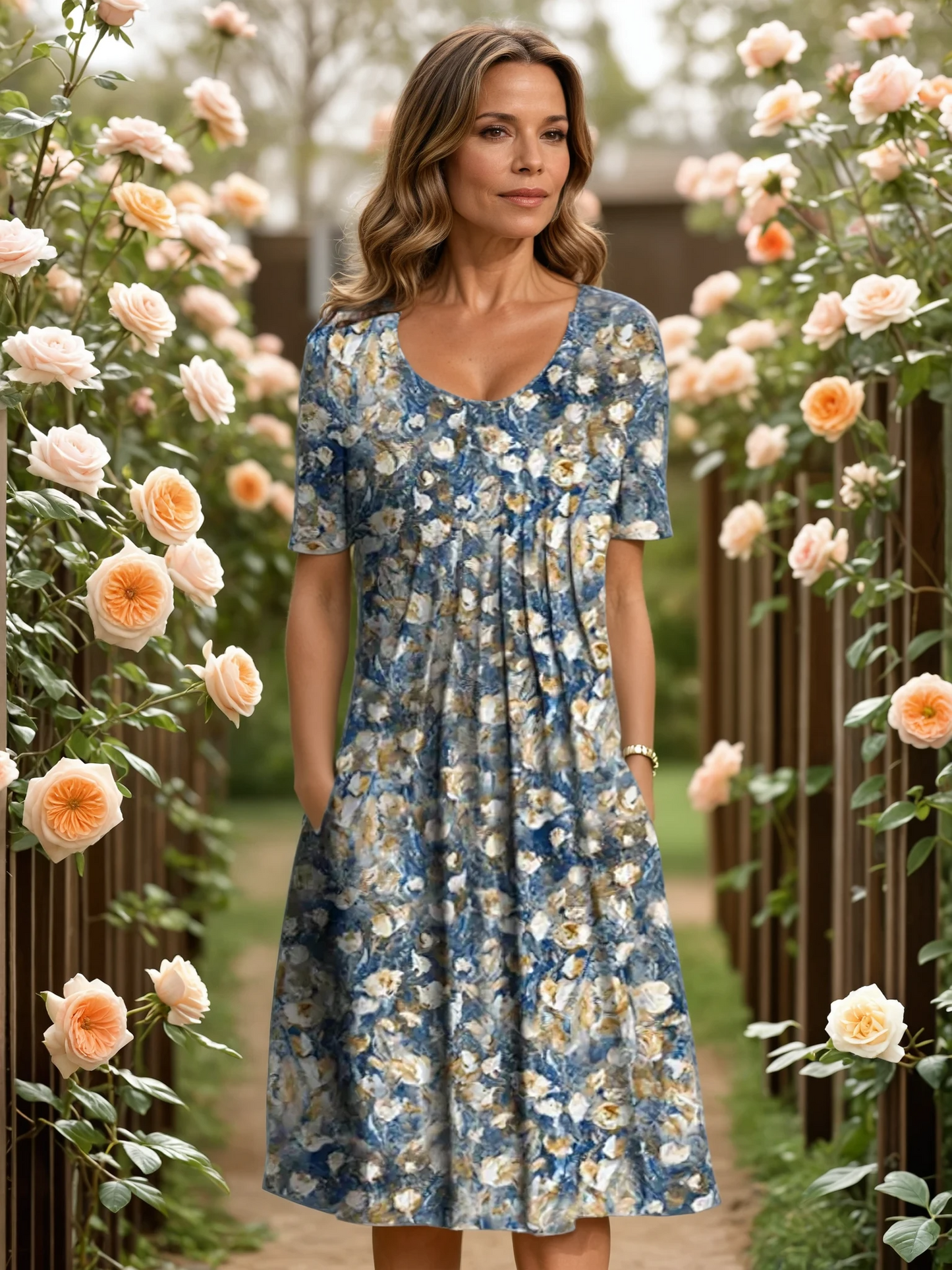 MARGA | Vestido Elegante que Cubre el Vientre