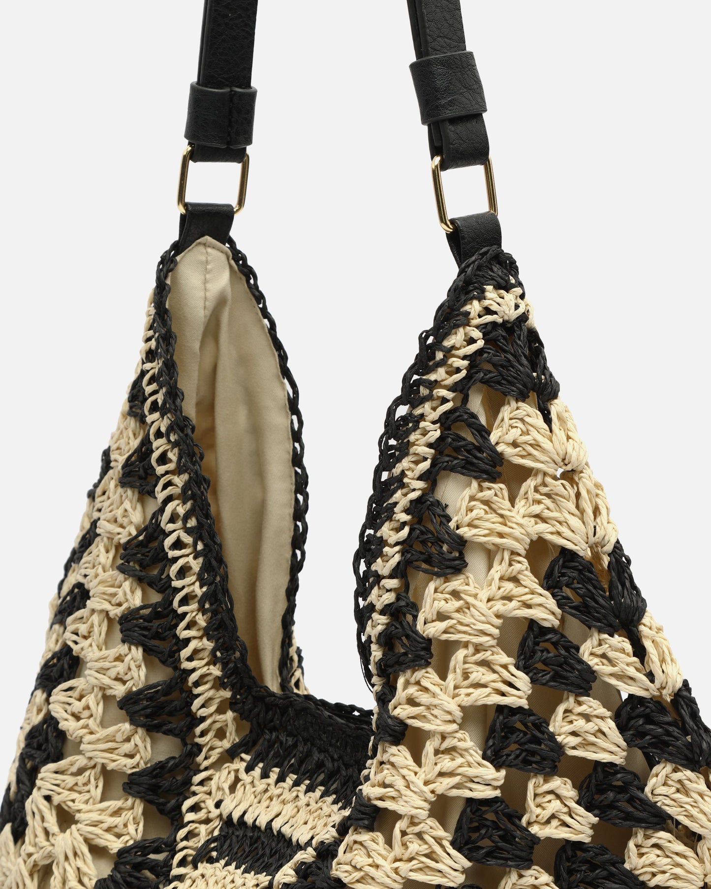 NIDO Bolso Hobo vista lateral estructura flexible — Loopy Wear