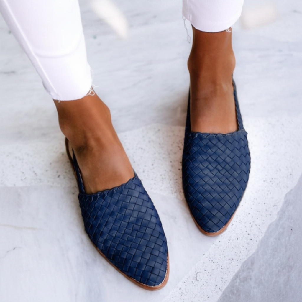 MONICA Zapatos Slip-On color Arena Beige — Serena Falco