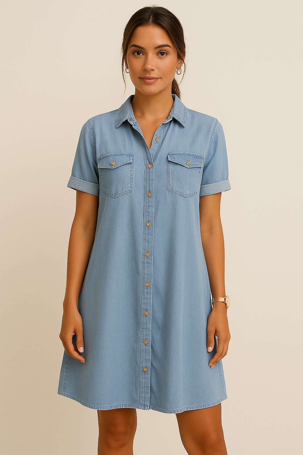 EMILY | Vestido Denim Perfect Fit