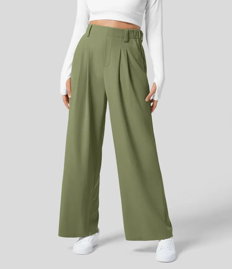 Pantalón Palazzo Talle Alto – Elegante y Favorecedor