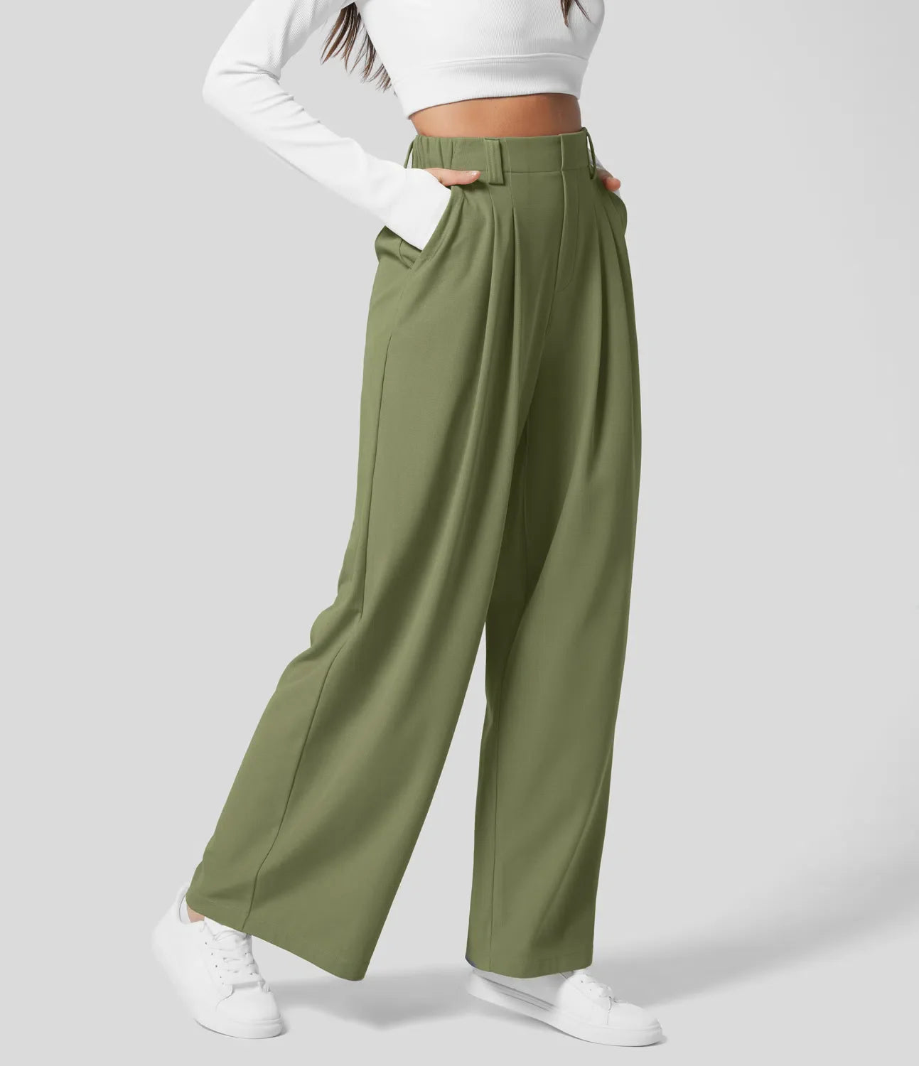 Pantalón Palazzo Talle Alto – Elegante y Favorecedor