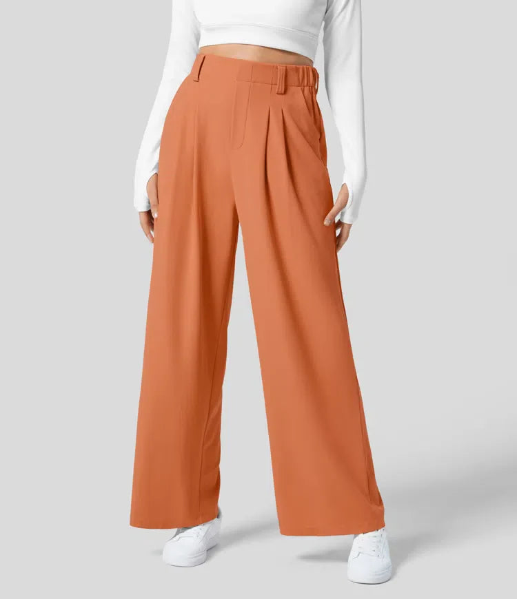 Pantalón Palazzo Talle Alto – Elegante y Favorecedor