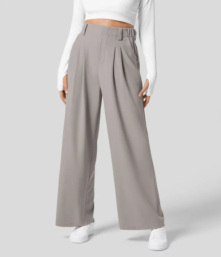 Pantalón Palazzo Talle Alto – Elegante y Favorecedor