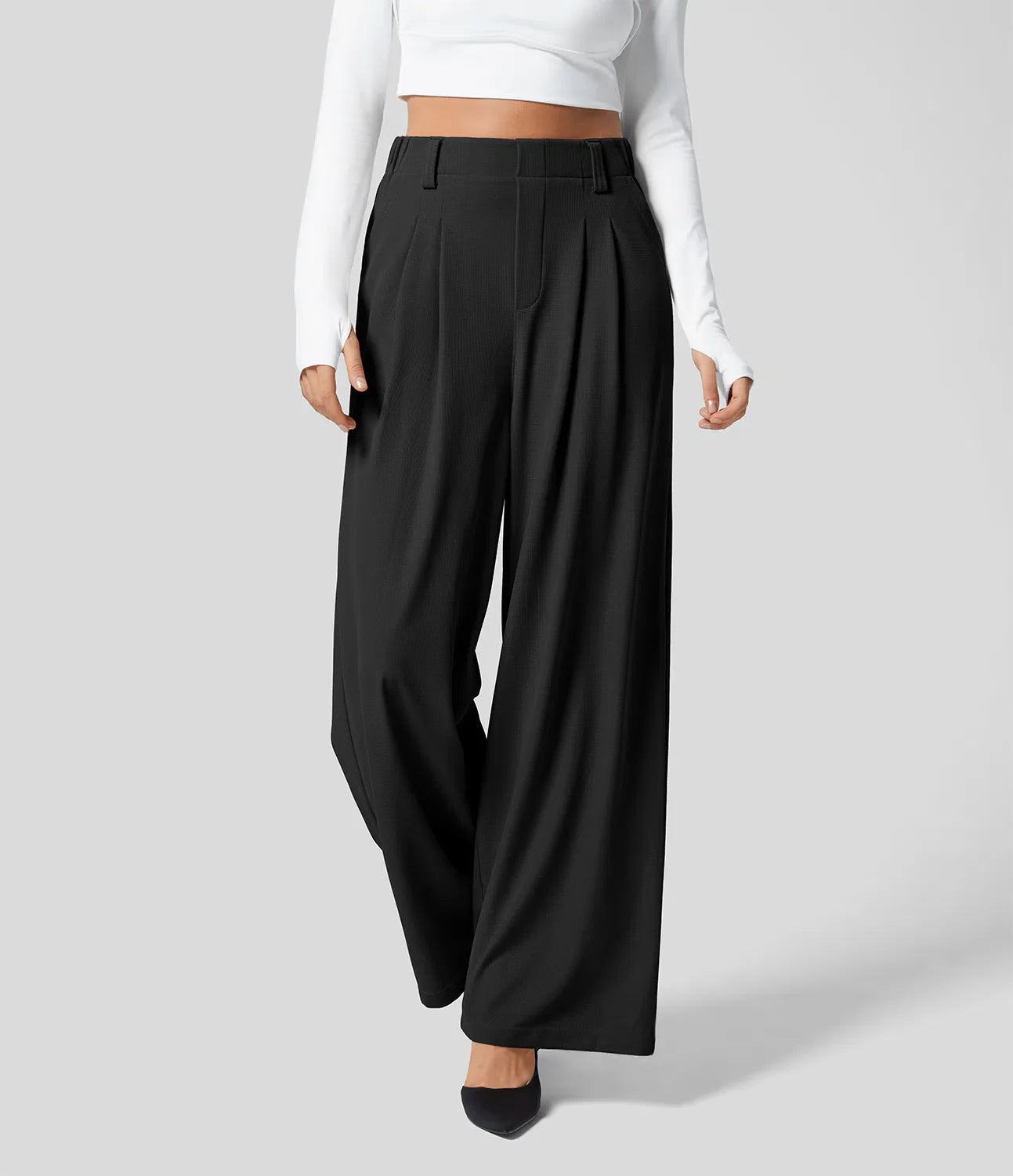 Pantalón Palazzo Talle Alto – Elegante y Favorecedor