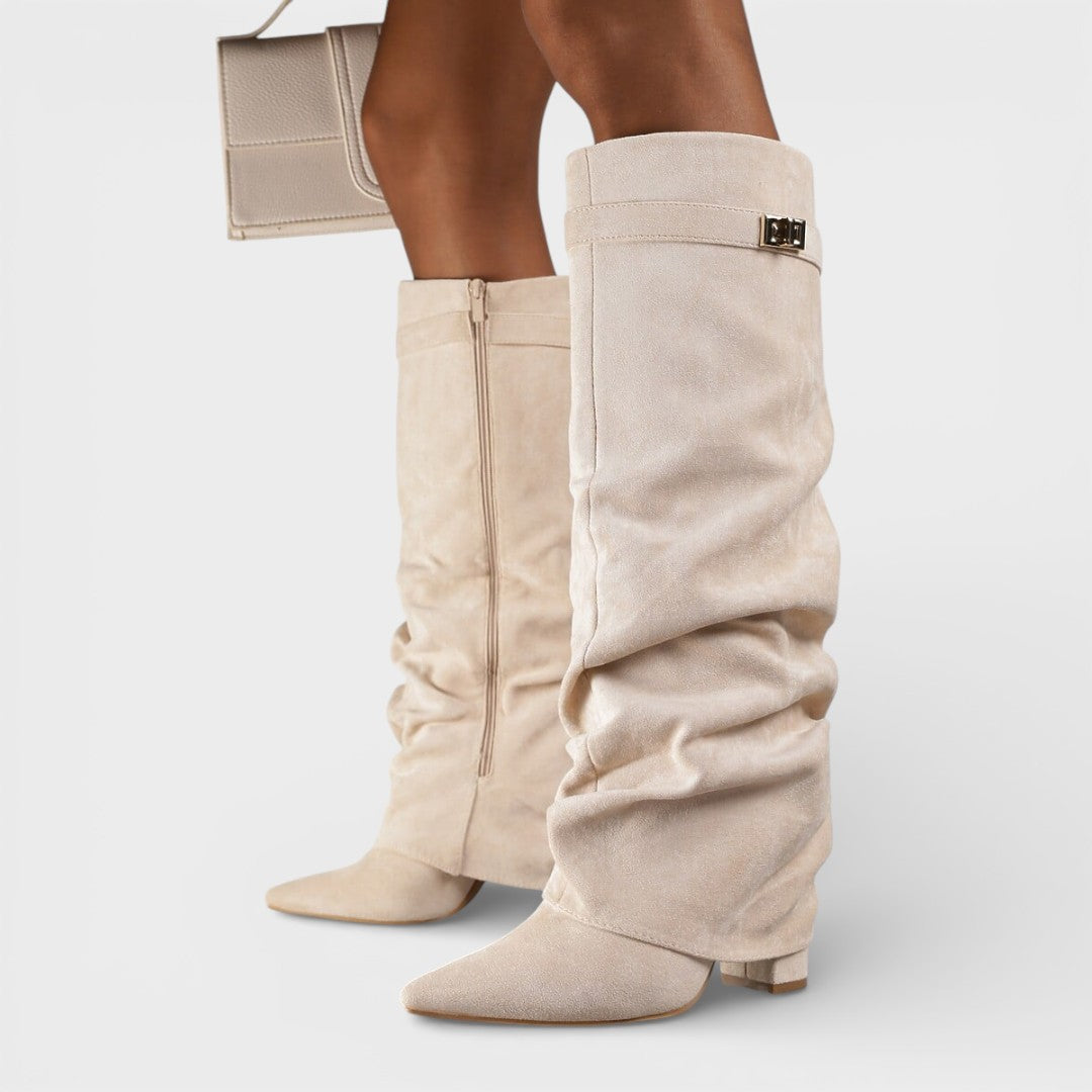 Botas Altas Puntera Fina – Elegancia y Estilo para Mujer
