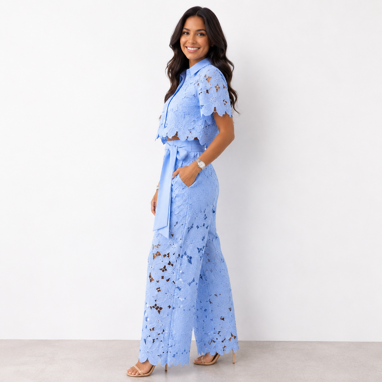 BRISA Conjunto color Cielo Azul Claro — Loopy Wear
