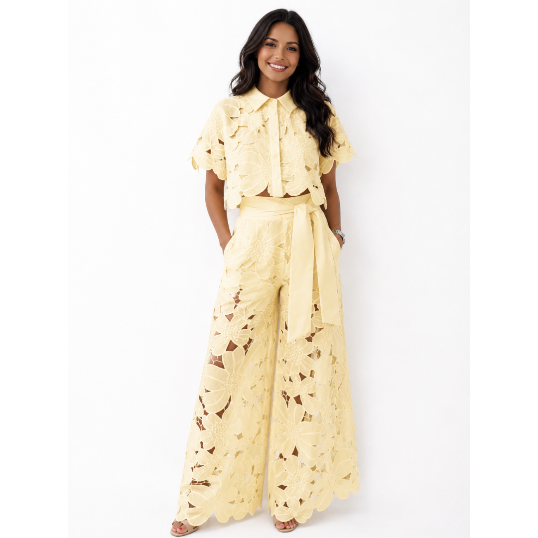 BRISA Conjunto color Limón Amarillo — Loopy Wear