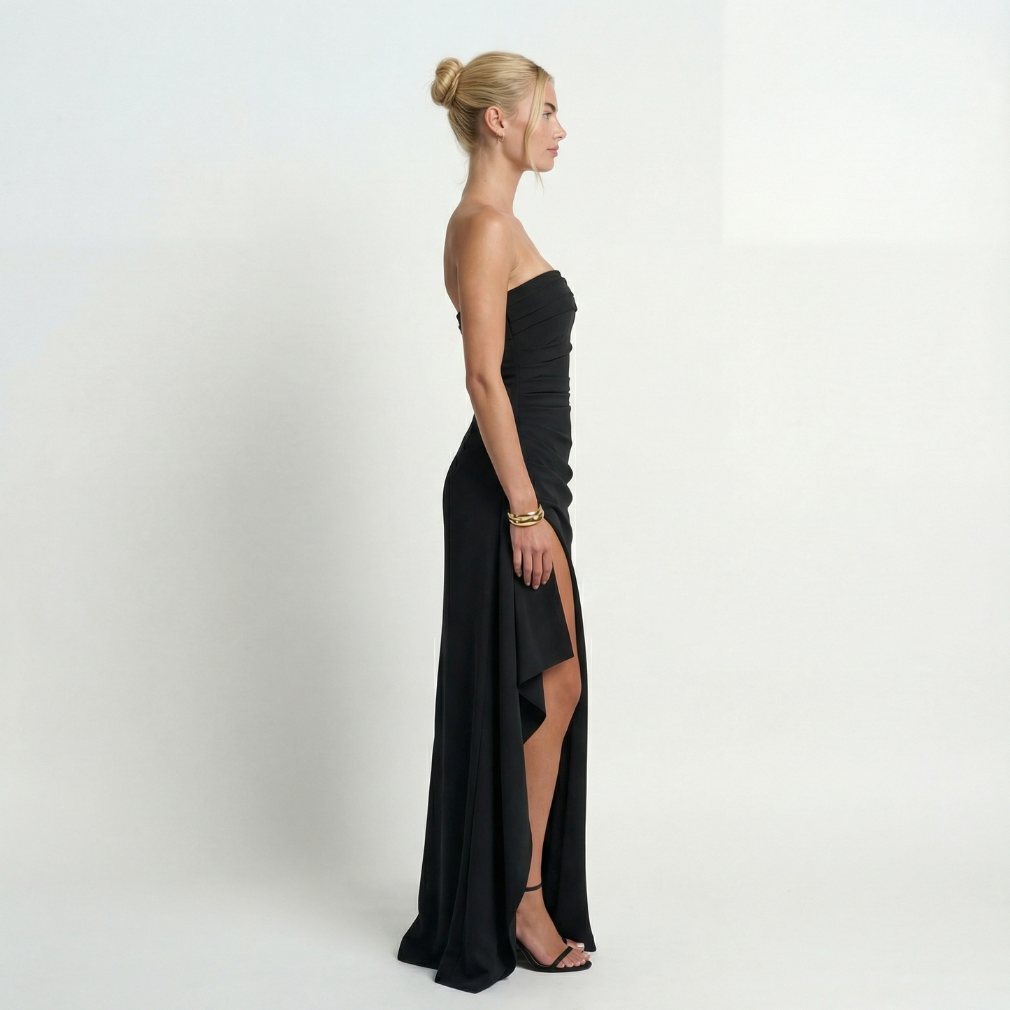 Vestido Luz de Luna – Largo Hombros Descubiertos