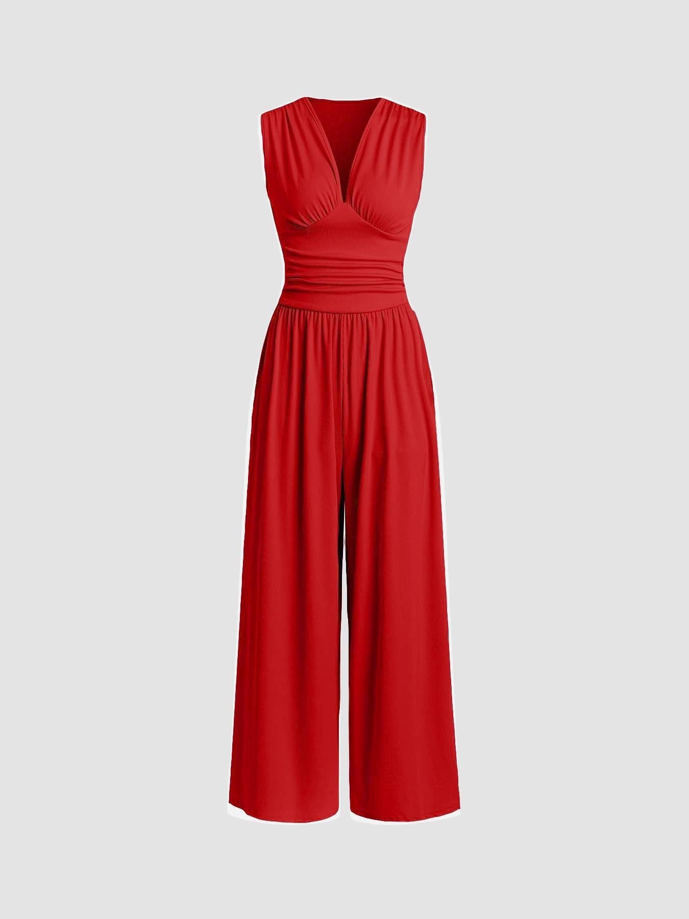 CHARITY | Jumpsuit Ancho sin Mangas