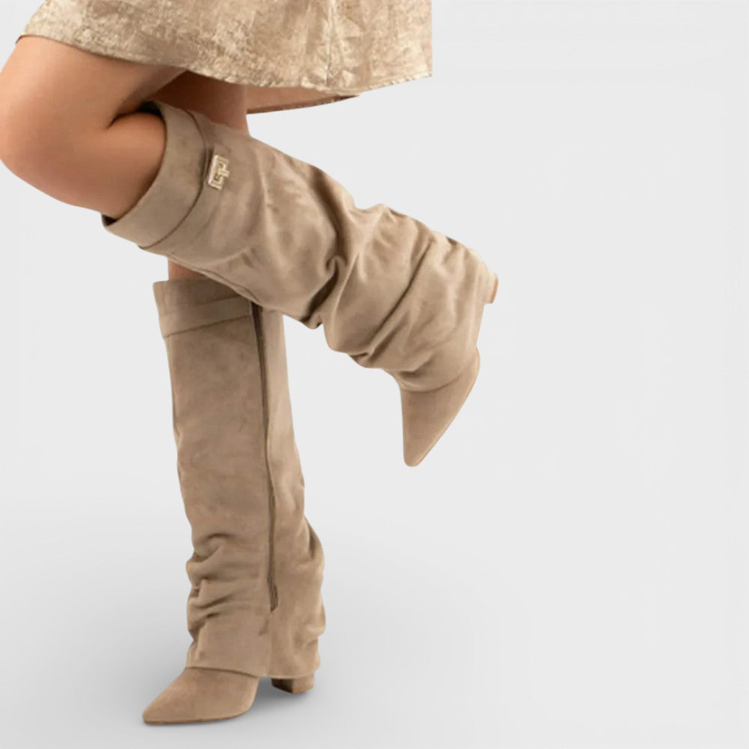 Botas Altas Puntera Fina – Elegancia y Estilo para Mujer