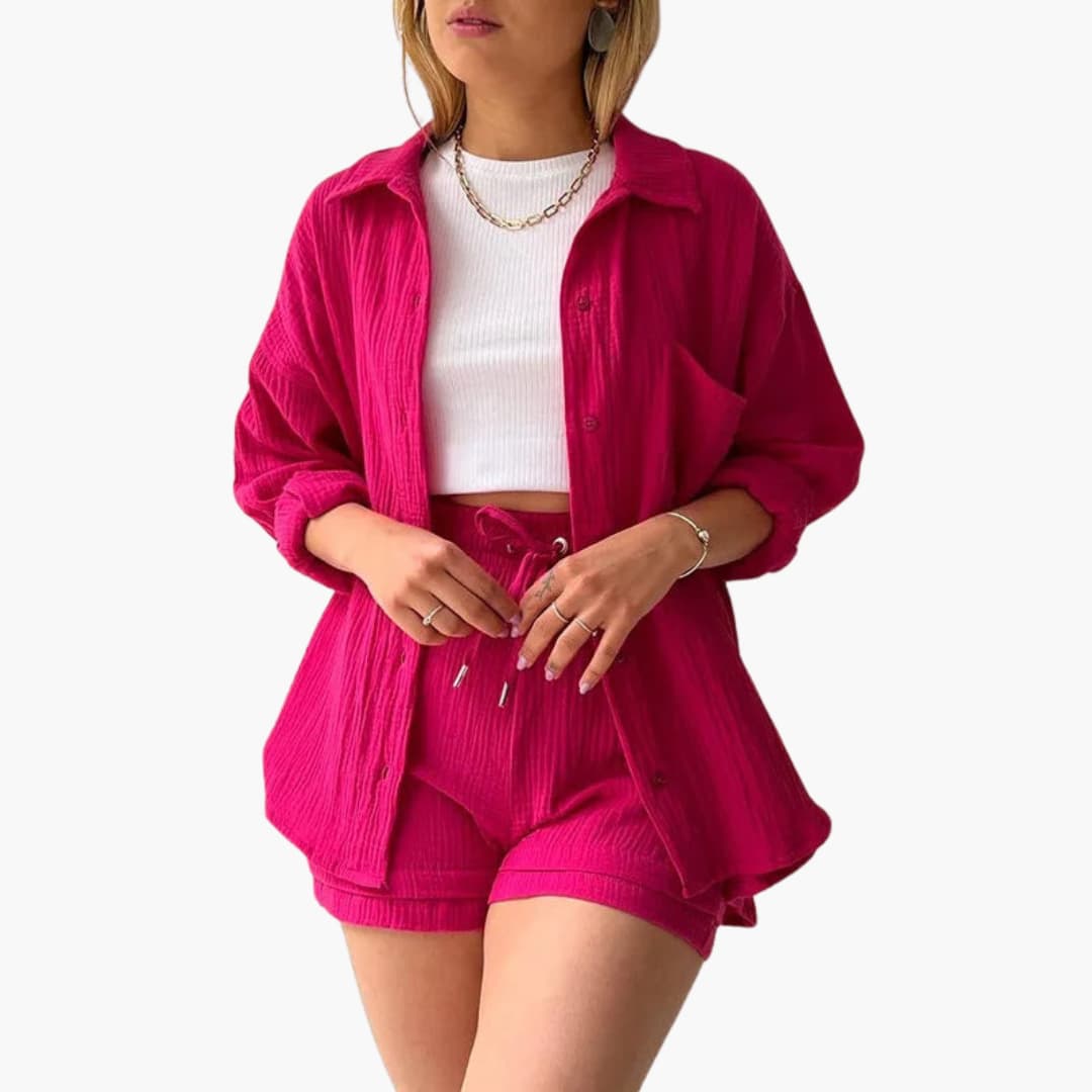 LUMARO | Conjunto de Dos Piezas de Verano