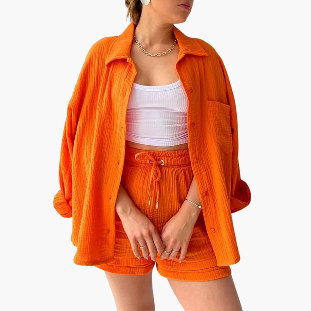 LUMARO | Conjunto de Dos Piezas de Verano