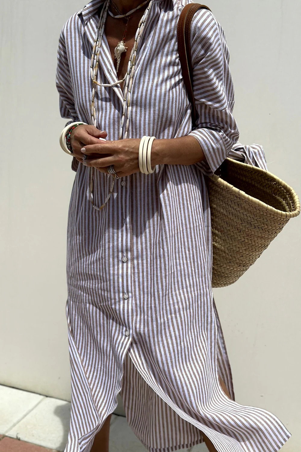 AURORA | Vestido de Verano Sin Arrugas