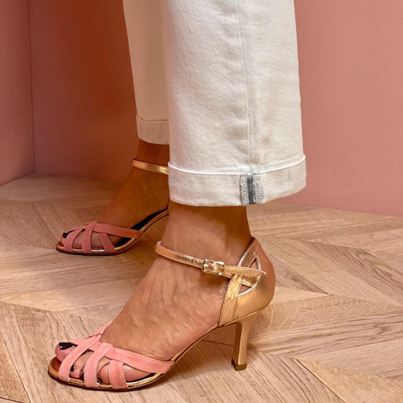VELINA | Sandalias de Tacón para Mujer