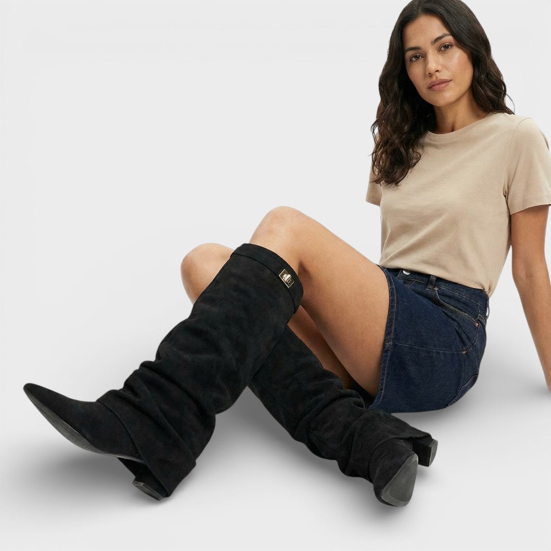 Botas Altas Puntera Fina – Elegancia y Estilo para Mujer