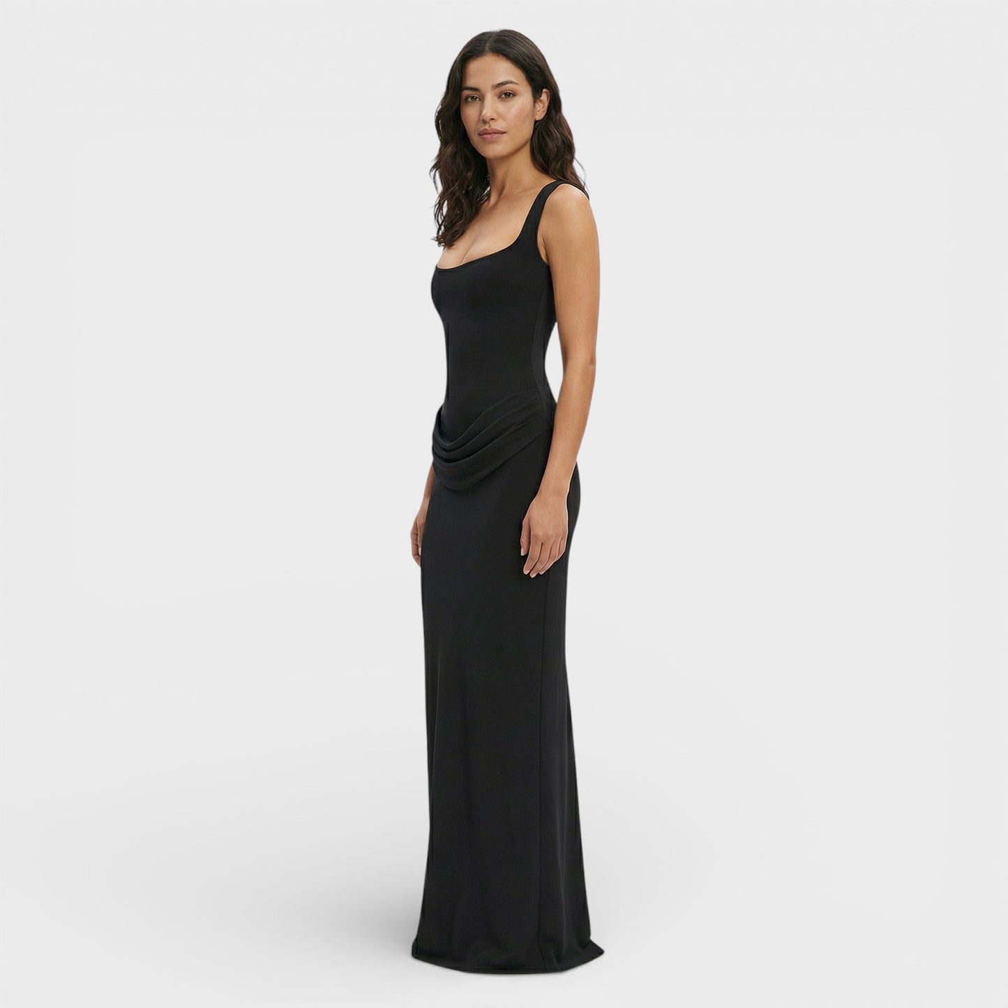Vestido Largo Espalda Descubierta – Elegancia para Mujer