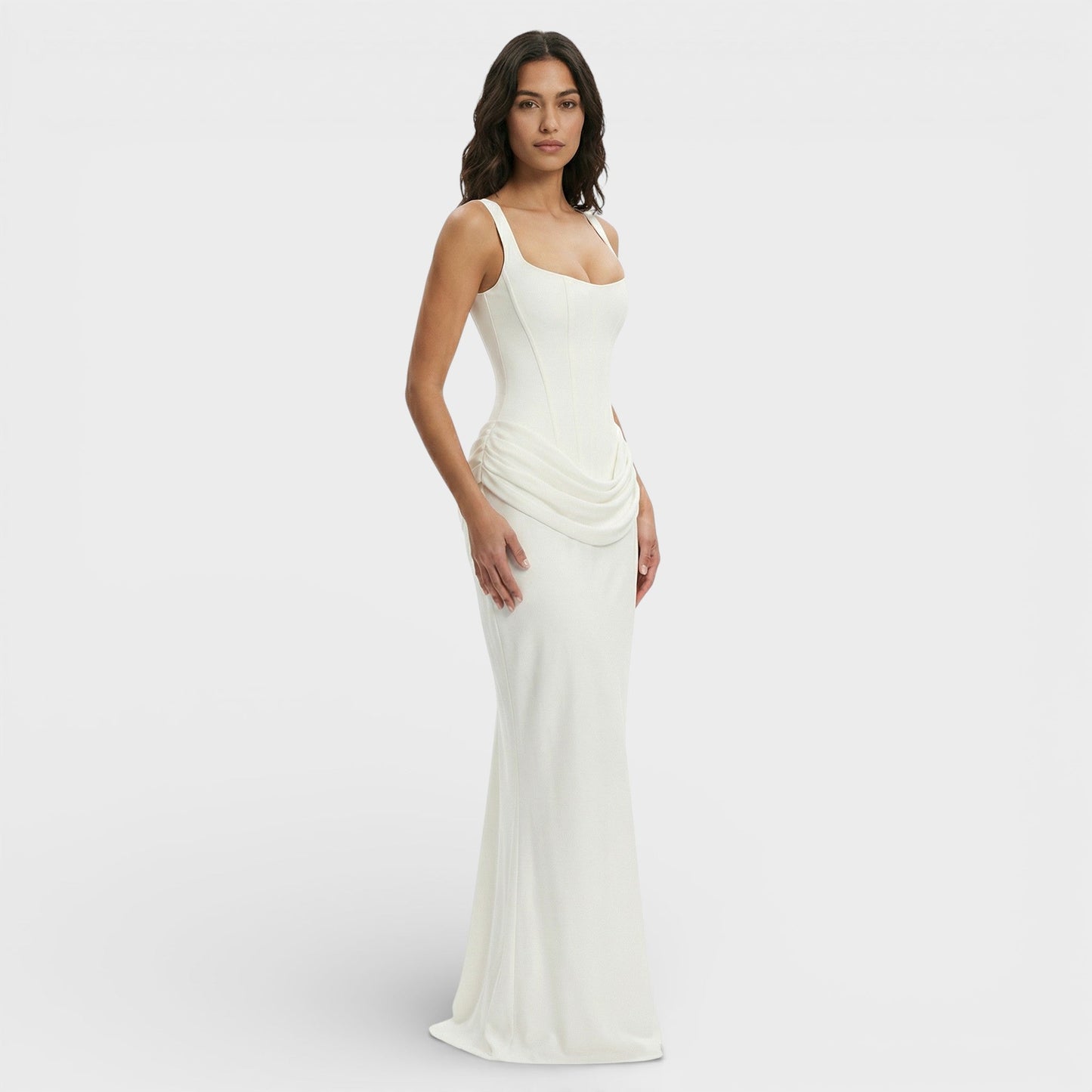 Vestido Largo Espalda Descubierta – Elegancia para Mujer