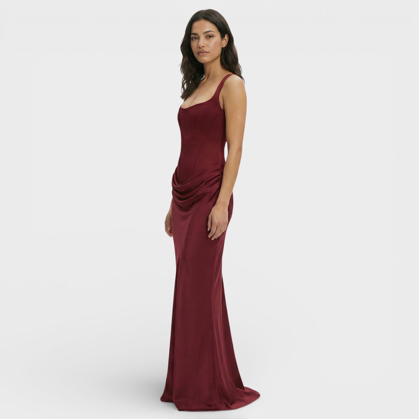 Vestido Largo Espalda Descubierta – Elegancia para Mujer