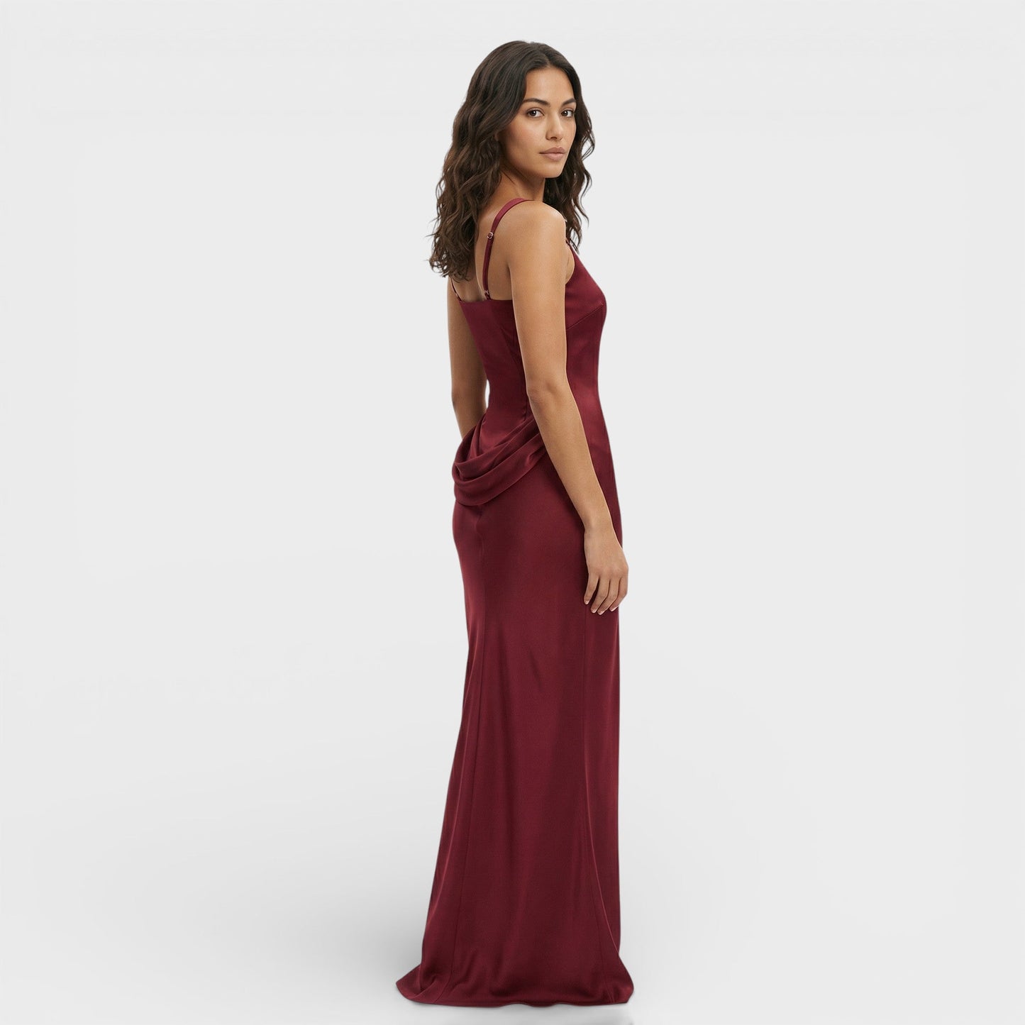 Vestido Largo Espalda Descubierta – Elegancia para Mujer