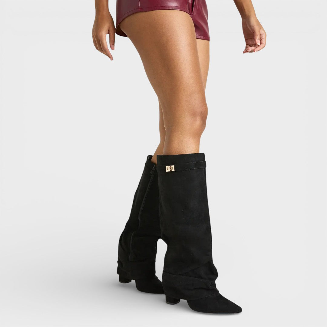 Botas Altas Puntera Fina – Elegancia y Estilo para Mujer