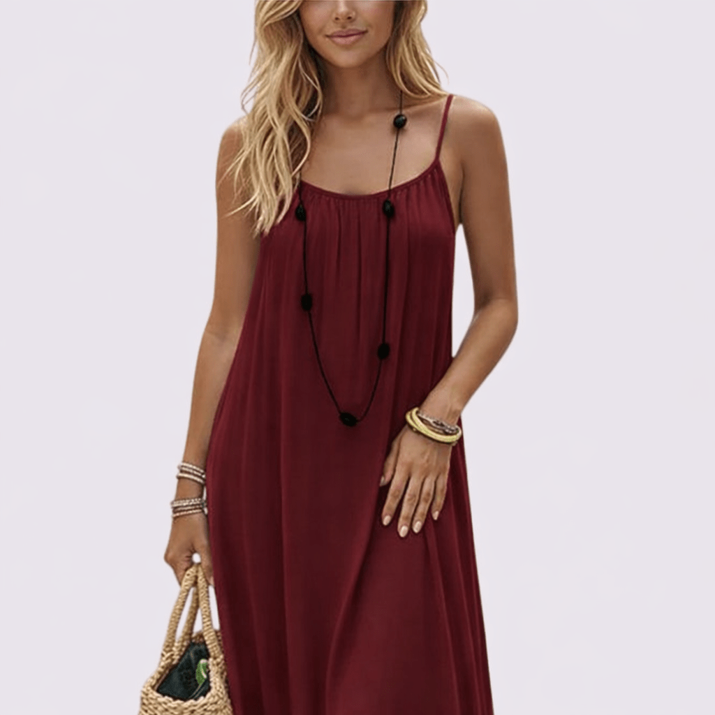 ESPALDA | Vestido con Detalle de Espalda Descubierta Ajustable
