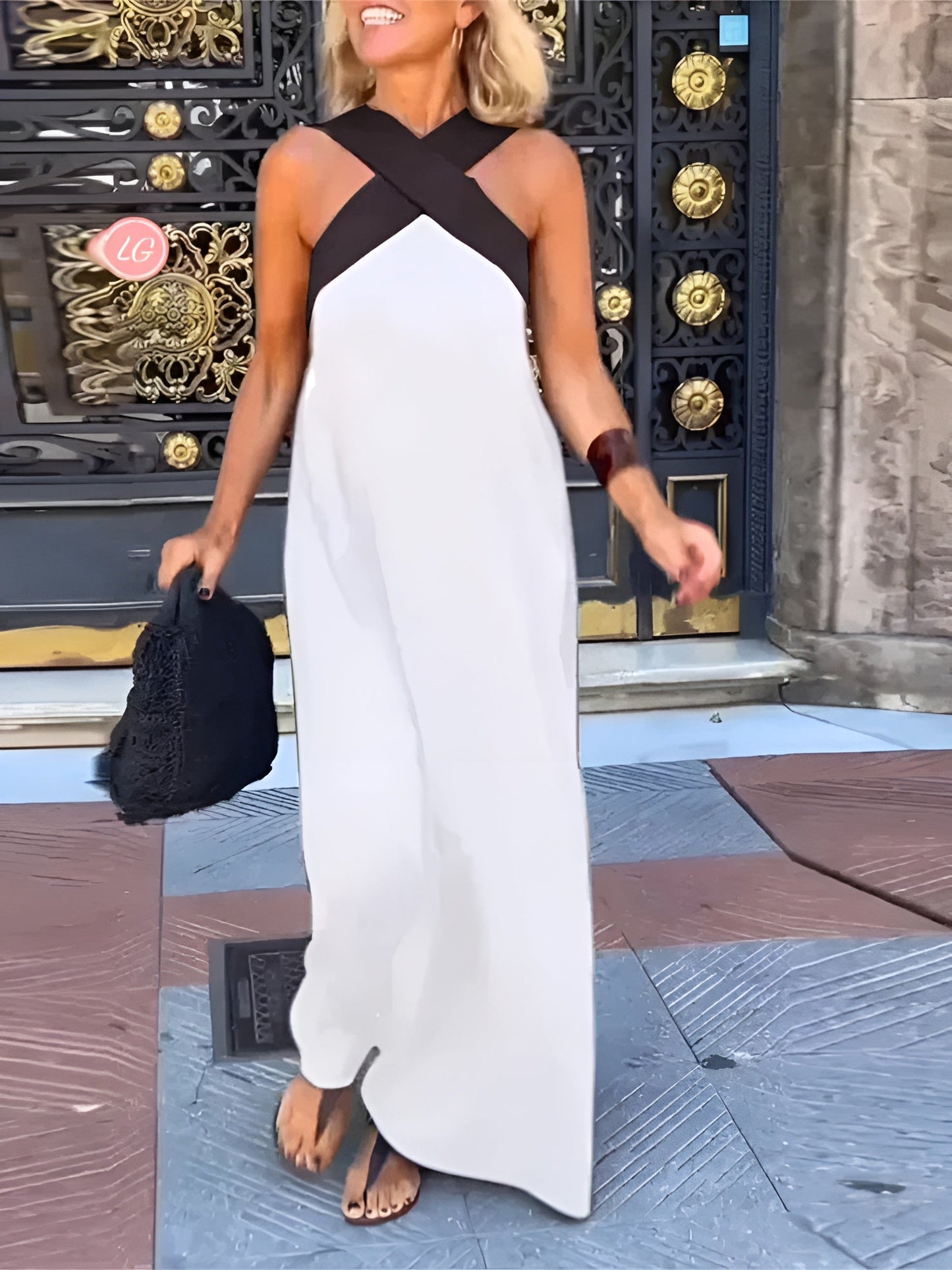 CRUZ | Vestido Corto Cruzado de Mujer