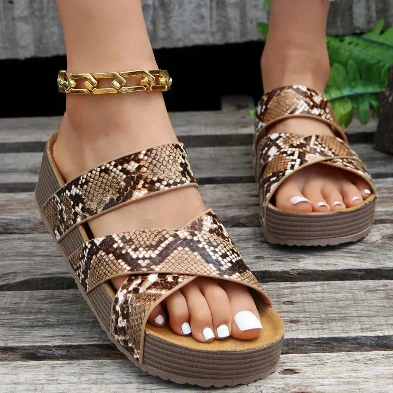 MARTA | Sandalias Ortopédicas de Cuero