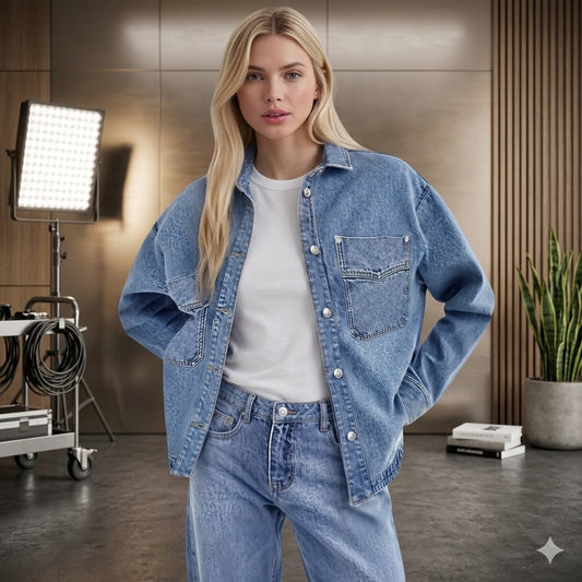 LANIE | Cazadora Denim Vintage